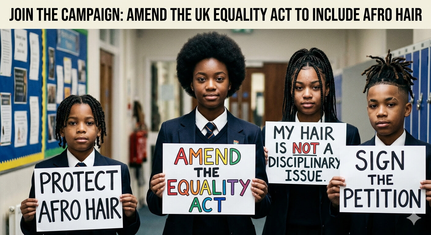 Amend the UK Equality Act to include hair
